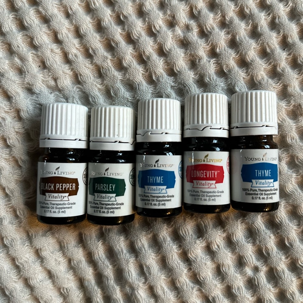 Variety of 5ml Young Living vitality oils